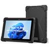HEIGAOLAPC Tablet Rugged IP65, Intel N150 (3,6 GHz), 8GB RAM 128GB ROM, 10.1 HD Display, Windows 11 Pro, 8000mAh Batteria, USB 3.2, Type-C, RS232, WiFi, BT 4.2 per Cantiere Magazzino Campo