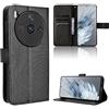 TIANYUE Custodia per ZTE nubia Z50S Pro, Custodia Portafoglio, con [Supporto] [Carta Fessura] [Magnetica] Cover per ZTE nubia Z50S Pro, Nero