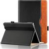 S YTALAND Ytaland Custodia universale per Doogee Tab A9 Pro 10/Doogee U11/U11 Pro 11/Tab G6/Tab A9+/Honor Pad X8a 11/Blackview/Tabwee Tablet, Cover in Pelle PU per Tablet 10-11 (Nero)
