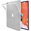 REY - Cover in Gel TPU Trasparente per iPad PRO 2018 12.9, Ultra Sottile 0,33 mm, Morbido Flessibile, Custodia Silicone