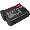 edekoy Batteria da 2800 mAh EN-EL15c EN-EL15 per fotocamera Nikon D750, Z6 III, Z7 II, D7500