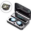 KESIEME True Wireless Earbuds V5.1 with Power Bank, Binaural Smart Touch, Wireless Headphones for Sports, Running, Gym, Workout, USB-C Type Charging Port