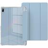 MEFEPLPBZC Custodia for Tablet Adatta for Lenovo Tab P11 2a Generazione/Xiaoxin Pad Plus 2023 da 11,5 Pollici TB-350FU Custodia in Silicone con portapenne(Sky Blue,P11 2nd Gen TB-350)