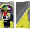 Head Case Designs Licenza Ufficiale Michel Keck Dachshund Cani 4 Custodia Portafoglio in Pelle Compatibile con Apple iPad PRO 11 M4/M5 2024/2025