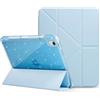 CoBak Custodia per iPad (A16) 11a generazione 11 pollici 2025, iPad 10a generazione 10,9 pollici 2022 - Cover protettiva con multi-angolo include supporto verticale, portapenne e accensione e