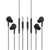 HOYULLI Cuffie cablate da 3,5 mm (2 pezzi) AUX Wired Headset Cable Jack per telefono PC Cuffie Microfono Musica Audio Compatibile con Samsung Auricolare Auricolari MP3