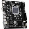 Elprico Scheda Madre da Gioco per Computer, Scheda Madre da Gioco LGA 1155 Pin DDR3 a Doppio Canale con 4 Porte USB 2.0 2 Porte USB 3.0 SATA 2.0