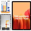 AGCUT SM-X230 Schermo LCD per Samsung Galaxy Tab A11 Plus Display, Nero | Schermo di ricambio per Samsung Tab A11+ da 11,0 pollici, schermo touch screen anteriore assemblato con strumenti