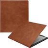GOVTVA Custodia magnetica con supporto per Onyx Boox Note Air 4 C/Note Air 3 C (2024/2023) Custodia in pelle leggera ultra sottile con auto sleep/wake e chiusura magnetica (marrone)