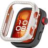 Generic Custodia con diamanti glitter per Huawei Watch Fit 5 Pro, custodia rigida in policarbonato, custodia per smartwatch cover per donne ragazze