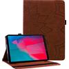 Succtopy Custodia per Lenovo Tab M10 HD 10.1 2018(TB-X505L /TB-X505F /TB-X605L /TB-X605F), PU Cover Tablet M10 Protettiva Slim Smart Protettiva Case Lenovo Tab P10(X705L/X702F),Marrone
