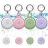 Obyllato Set di 4 Supporti Impermeabili per Airtag, Compatibili con Apple Air Tag, Copertura Protettiva in Silicone per GPS Tracker