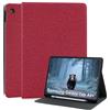 LSPCASA Custodia per Samsung Galaxy A9 Plus 11 Pollici PU Leather Book-style Design Cover Con Portapenne Folio Stand Auto Sleep/Wake Tablet Cover per Samsung Galaxy A9+(SM-X210/X215/X216B)-Rosso