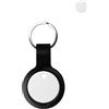 Generic Custodia protettiva per localizzatore Chipolo anti-perdita con portachiavi in silicone, resistente ed elegante, impermeabile, anti-caduta, colore nero