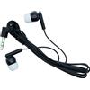 MULTIMEDIA & ENGINEERING M&E - Confezione usa e getta da 100 pezzi, auricolari jack 3,5 mm, borse individuali Eco-Friendly, colore nero, silicone bianco