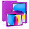 Generic Custodia protettiva per Apple iPad 11 pollici 2025 nuovo tablet A16, custodia morbida in silicone delicato sulla pelle per Apple iPad 2025 (viola)