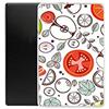 Lovewlb Tablet Custodia per Huawei MEDIAPAD T1 8.0 Honor Tablet S8-701U S8-701W T1-821W T1-823L Custodia Pelle Stand Case Cover T-49