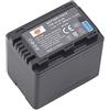 DSTE Batteria di ricambio compatibile con Panasonic VBT380, HC-V110, HC-V210, HC-V520, HC-V720, HC-W570, HC-W580, VW-BC10E