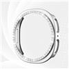 Generic Custodia luccicante per Samsung Galaxy Watch 8 da 40 mm, cover paraurti con diamanti glitterati per Galaxy Watch 8, accessori da 44 mm, custodia Galaxy Watch da donna (44 mm, argento)
