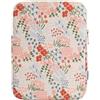 MoKo Borsa ricamata per tablet 9-11 pollici | Compatibile con iPad Air 11 M4, iPad A16, iPad Pro 11 M4 e Galaxy Tab S9/S8 11, floreale beige