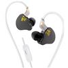 EZ EAR KBEAR NZ02 Auricolari con Filo per Gaming Cuffie in ear IEM con driver a doppio magnete da 10 mm per gaming con microfono Copertura in lega di zinco metallico Suono surround 3D Cavo non staccabile