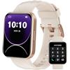 Dakofied Orologio Smartwatch Uomo Donna Chiamate Bluetooth Smart Watch con Contapassi Cardiofrequenzimetro da Polso Saturimetro Orologio Fitness Impermeabile IP68 Notifice di WhatsApp per Android iOS