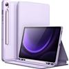 JETech Custodia per Galaxy Tab S10 Lite/S10 FE/S9 FE 10,9, Lavender | Supporto Multi-Angolo, S Pen Holder, Cover Protezione Sottile, Auto Svegliati/Sonno