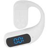 Sorandy Auricolare Wireless, Auricolare Sportivo Business Bluetooth 5.5 a Orecchio Singolo, con Microfono con Cancellazione del Rumore con Design Ruotabile a 180 Gradi, Ideale per Chiamate Chiare e