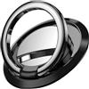 Generic Supporto universale ad anello per cellulare, rotazione a 360°, compatibile con tutti i dispositivi Android, smartphone, tablet e custodie (2 pz/nero)