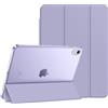 FINTIE Cover Custodia per iPad (A16) 11ª/10ª Gen 11/10.9, Lilla Viola | Cover Tri-Fold Sottile e Leggera con Retro Semi-Trasparente, Supporto Stabile, Funzione Auto Sveglia/Sonno, Anti-Impronta