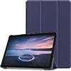 Kepuch Custer Cover per Samsung Galaxy Tab S4 10.5 T830 T835 T837,PU-Pelle Case Custodia per Samsung Galaxy Tab S4 10.5 T830 T835 T837 - Blu