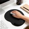 Generic 1 tappetino per mouse da ufficio con supporto per il polso in gel, tappetino ergonomico per mouse da gaming, tappetino per il polso, base in gomma per computer portatile, in silicone antiscivolo
