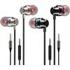 Jecdfs Auricolari cablati jack 3,5 mm, auricolari in-ear con microfono integrato e regolazione del volume, cuffie cablate audio stereo ad alta definizione per telefono cellulare, tablet, computer porta