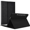 Qymaksom Per Microsoft Surface Pro 12 (2025), custodia in pelle Surface Pro 12 con multi-angolo, cover compatibile con tastiera con portapenne, colore nero