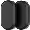 DDJ Confezione da 2 supporti magnetici per Samsung Smart Tag 2 con adesivo | Custodia impermeabile in silicone, 2 modalità di montaggio (magnetico+adesivo), per auto, camion, rimorchi, biciclette