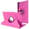 REY Custodia in similpelle girevole a 360° per SAMSUNG GALAXY TAB A 10.1 2019 (T510 - T515), Custodia protettiva, Rosa
