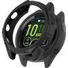 SumRioo Cover Compatibile con Garmin Forerunner 265S, [Senza Pellicola Protettiva] Custodia in TPU Flessibile Morbido Custodia Durevole per Garmin Forerunner 265S, Nero