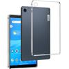 REY Cover in Gel TPU Trasparente per Lenovo Tab M8 8 Gen 4, Ultra Sottile 0,33 mm, Morbido Flessibile, Custodia Silicone