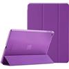 Lalazar Smart Case per iPad Mini 1, 2 e 3 (2012, 2013, 2014) Cover magnetica con funzione di spegnimento automatico (viola)