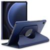 ebestStar - Cover per Samsung Galaxy Tab A9+ (2023) SM-X210, Custodia Protezione Rotazione 360, Pelle PU, Blu scuro