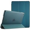 ProCase Cover per iPad 9 2021/8 2020/7 2019/iPad 10.2" Custodia[A2602 A2603 A2604 A2605 A2270 A2428 A2429 A2430 A2197 A2198 A2200], Smart Cover Sottile Leggero Traslucida Smerigliata -Teal