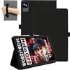 daunke Custodia magnetica per tablet Headwolf FPad6 da 8,4 pollici, resistente agli urti, con slot per penna, impermeabile, anti-graffio, supporto multi-angolo, con cinturino da polso, sottile e resistente