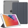 FINTIE Cover per iPad 9a/8a/7a Generazione 10,2 Pollici (2021/2020/2019) | Sottile Leggero Opaca Semi-Trasparente Custodia Case con Auto Sveglia/Sonno, Grigio