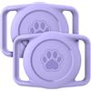 Citymore Custodia in Silicone per Apple AirTag, Confezione da 2 Collare per Gatti Impermeabile, Custodia AirTag per Cani e Gatti