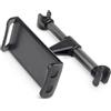Generic Supporto universale per poggiatesta auto, supporto regolabile per tablet e telefono per dispositivi da 4 a 11 pollici, rotazione a 360°, supporto per sedile posteriore dell'auto (nero)