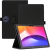 AKNICI Custodia Cover per TCL TAB A1 Plus Tablet 12,2 Pollici, Pelle PU Cover Custodia Protettiva con Cinghia di Sicurezza e Magnete e Funzione di Supporto per TCL TAB A1 Plus