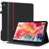 AsWant Cover per Huawei MediaPad M5/M5 PRO 10.8 Pollici,Nero | Slim PU,Ultra Sottile in PU Pelle,Supporto,Scomparto per schede,Custodia per Huawei Mediapad M5 Pro
