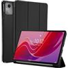 WD&CD Custodia Compatibile per Lenovo Tab M11 11, Ultra Sottile Smart Pelle Cover con Sonno/Sveglia la Funzione Compatibile per Lenovo Tab M11 11 Tablet - Nero