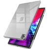 Asgens Custodia trasparente nera per iPad Pro 12,9 2021, in silicone morbido e morbido custodia protettiva in TPU per iPad Pro 12,9 2021, modello A2378/A2461/A2379/A2462