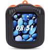 Fabater Cuffie LCD Portatili con Controllo App, Lettore MP3 Integrato, Schermata ID Chiamante per gli Appassionati di Tecnologia (BLACK)
